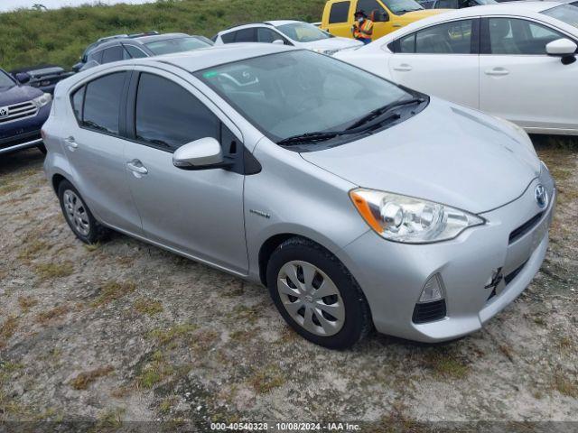  Salvage Toyota Prius c