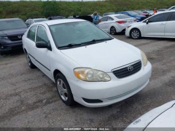  Salvage Toyota Corolla