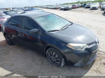  Salvage Toyota Corolla