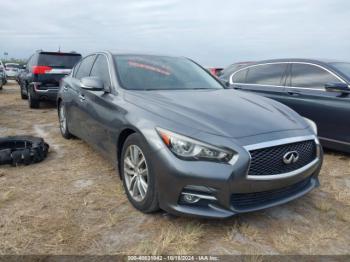  Salvage INFINITI Q50