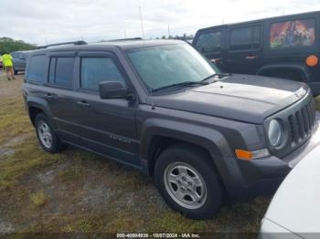  Salvage Jeep Patriot