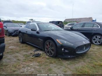  Salvage Maserati GranTurismo