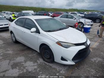  Salvage Toyota Corolla