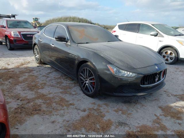  Salvage Maserati Ghibli