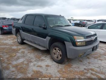  Salvage Chevrolet Avalanche 1500