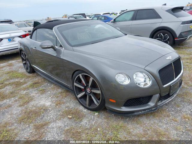  Salvage Bentley Continental Gt