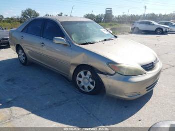  Salvage Toyota Camry