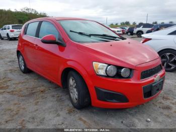  Salvage Chevrolet Sonic