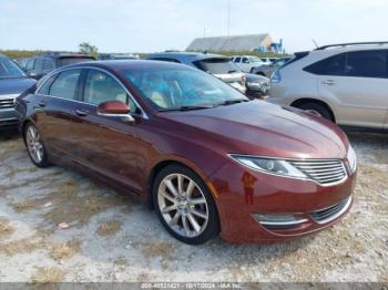  Salvage Lincoln MKZ