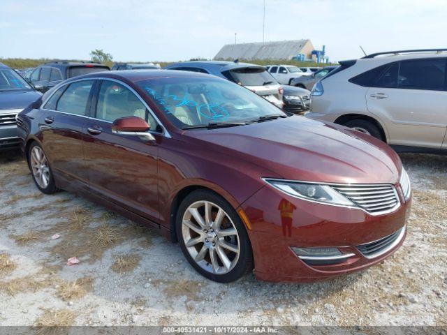  Salvage Lincoln MKZ