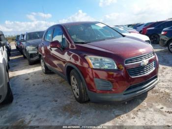  Salvage Chevrolet Trax