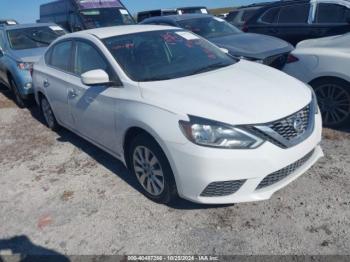  Salvage Nissan Sentra