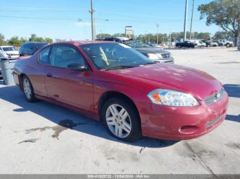  Salvage Chevrolet Monte Carlo