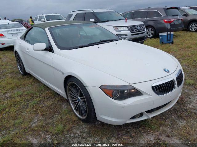  Salvage BMW 6 Series