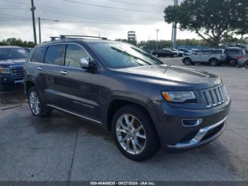  Salvage Jeep Grand Cherokee