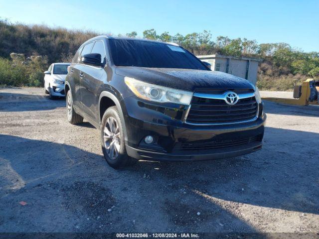  Salvage Toyota Highlander