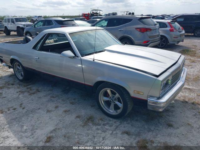  Salvage Chevrolet El Camino