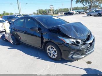  Salvage Chevrolet Cruze