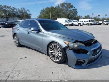  Salvage INFINITI Q50