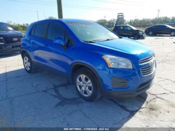  Salvage Chevrolet Trax