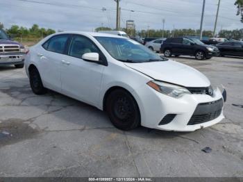  Salvage Toyota Corolla