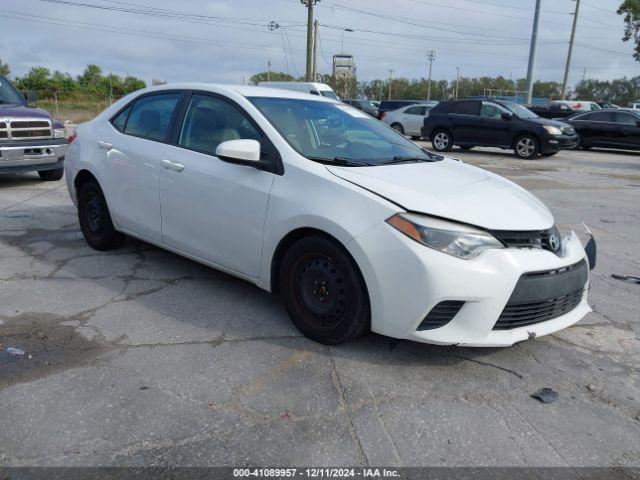  Salvage Toyota Corolla