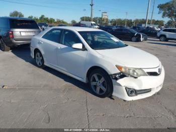  Salvage Toyota Camry