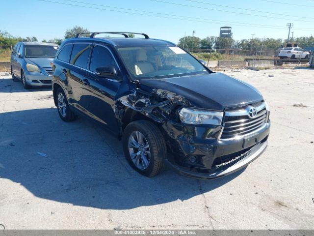  Salvage Toyota Highlander