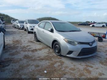  Salvage Toyota Corolla