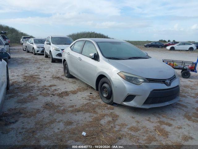  Salvage Toyota Corolla