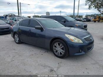  Salvage INFINITI G37