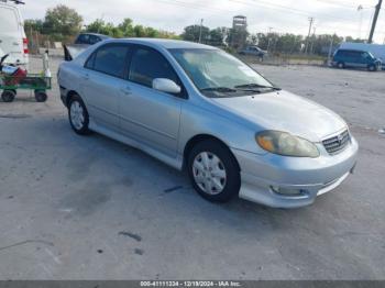  Salvage Toyota Corolla