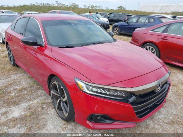  Salvage Honda Accord