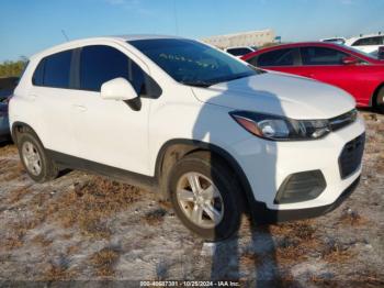  Salvage Chevrolet Trax