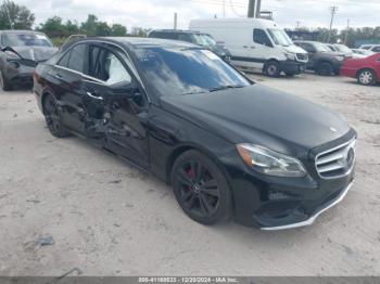  Salvage Mercedes-Benz E-Class