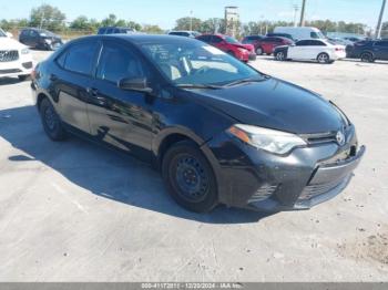  Salvage Toyota Corolla