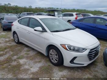  Salvage Hyundai ELANTRA