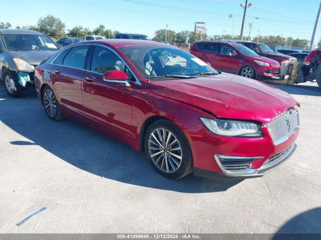  Salvage Lincoln MKZ