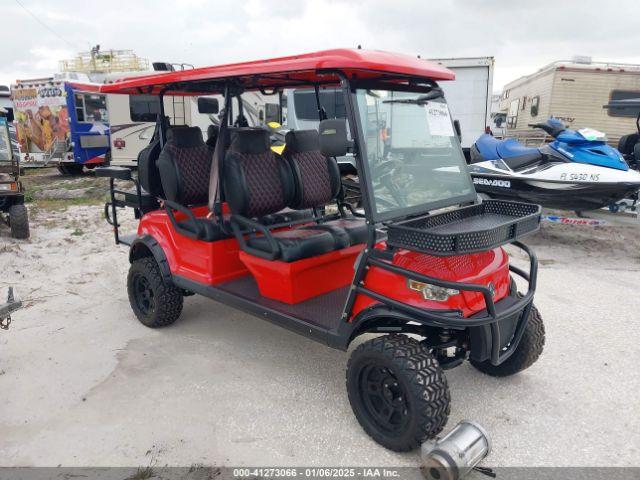  Salvage Aspt Golf Cart