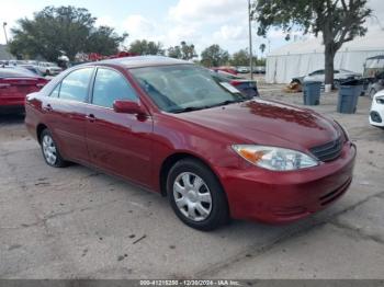  Salvage Toyota Camry