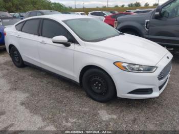  Salvage Ford Fusion