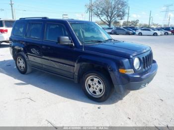  Salvage Jeep Patriot