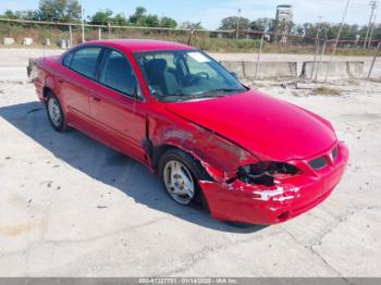  Salvage Pontiac Grand Am