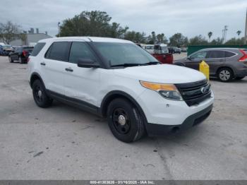  Salvage Ford Police Interceptor