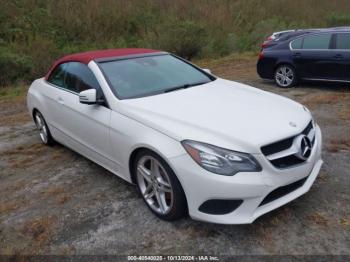  Salvage Mercedes-Benz E-Class