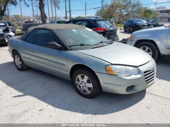  Salvage Chrysler Sebring