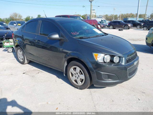  Salvage Chevrolet Sonic