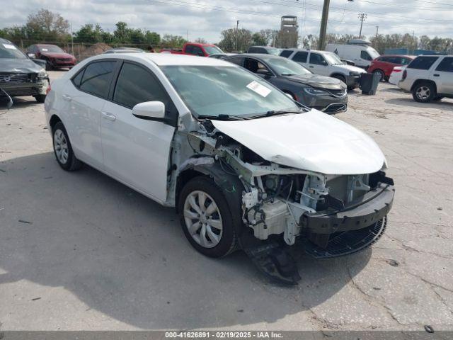  Salvage Toyota Corolla