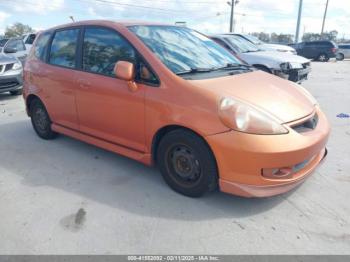  Salvage Honda Fit