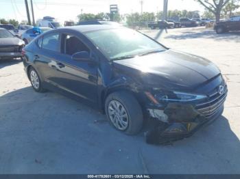  Salvage Hyundai ELANTRA